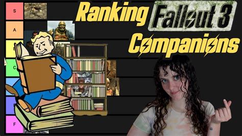 fallout 3 companions ranked|fallout 3 female companions.